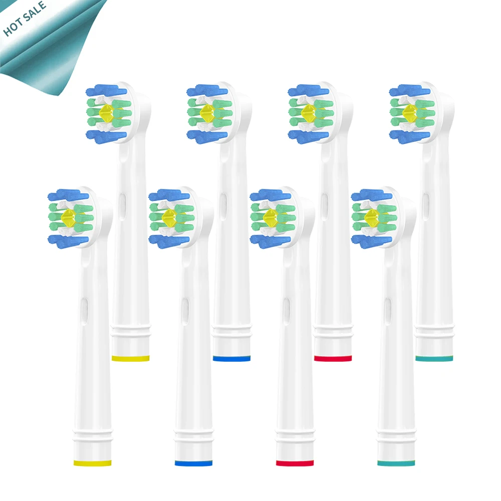 8 шт. сменные насадки для электрической зубной щетки Oral B Advance power/Pro Health/Triumph/3D