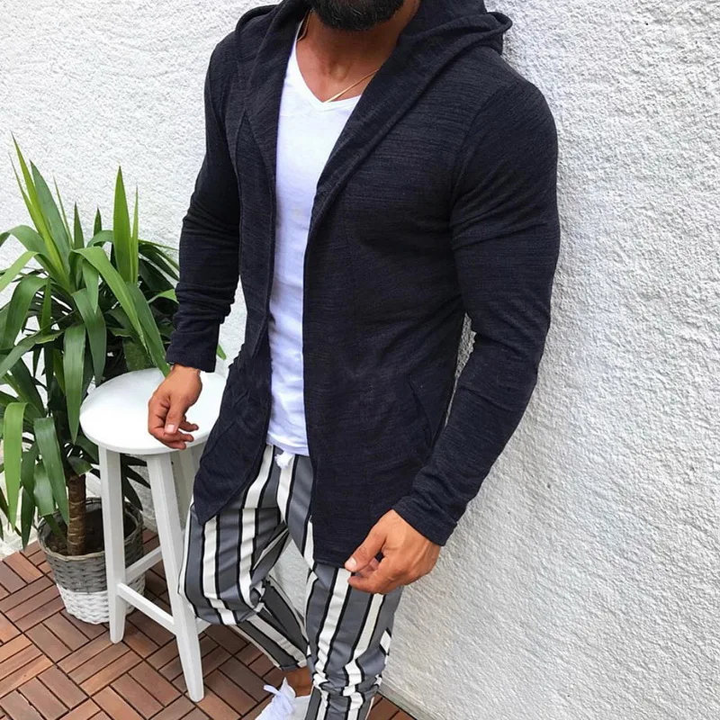 CALOFE Новое поступление вязаный кардиган мужские осенние свитера Повседневный