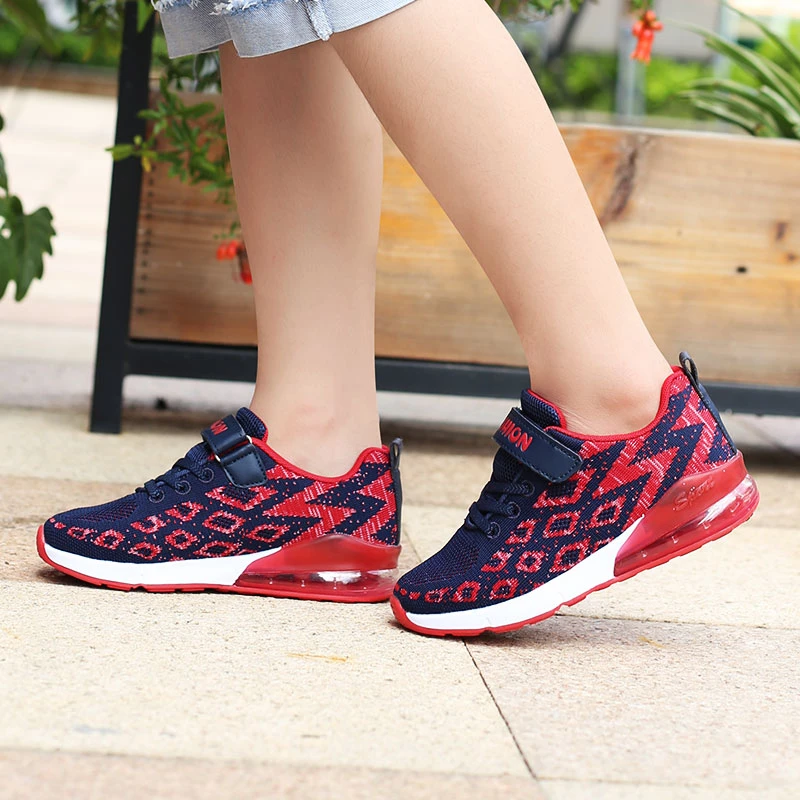 Brand Kids Sneakers Breathable Girls Running Shoes New Style Children's Shoes Air Cushion Basket Enfant Boys Sport Shoes