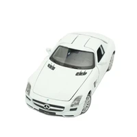 welly 124 mercedes benz sls amg alloy luxury vehicle diecast pull back cars model toy collection xmas gift