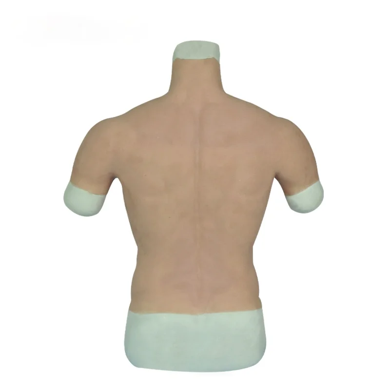 Artificial Muscle False Belly Transgender Realistic Silicone Muscle Suit Artificial Fake Man Muscle Chest Crossdresser