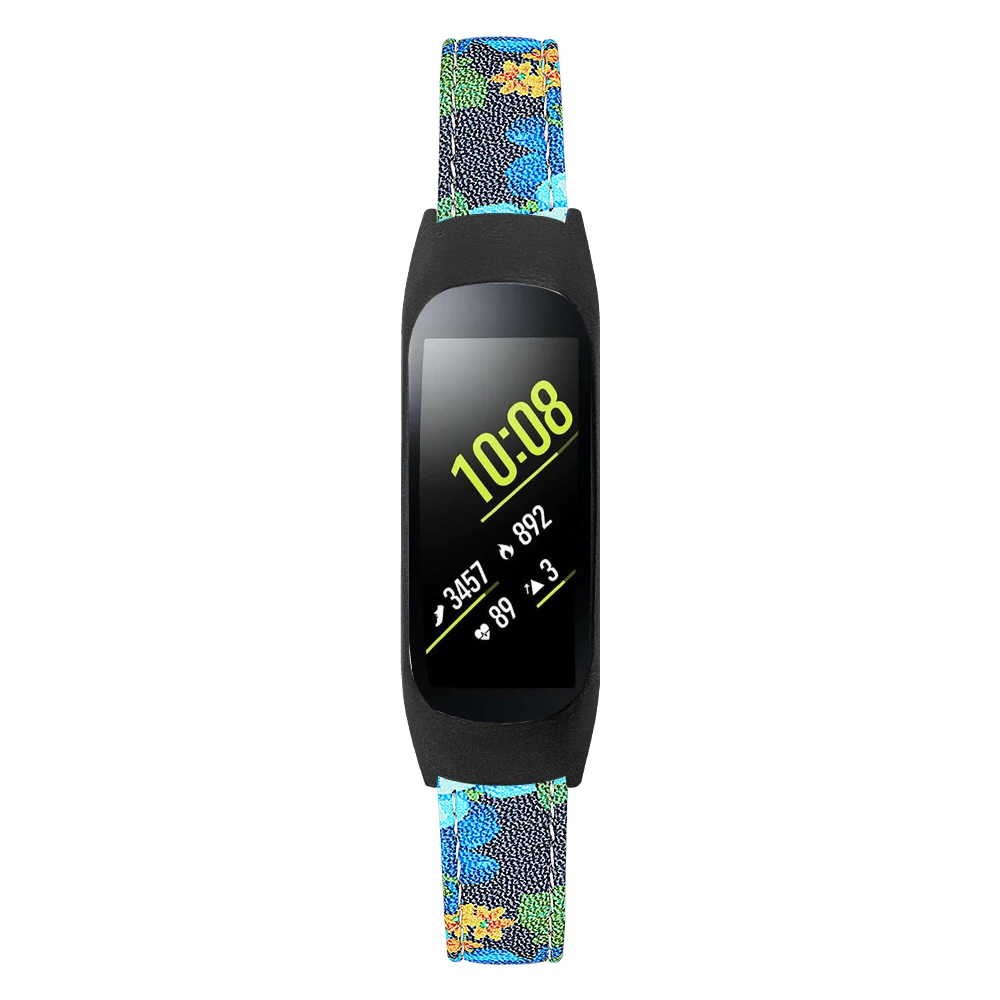 Подлинный классический кожаный ремешок для samsung galaxy fit-e SM-R375 ремешок с чехлом с пряжкой Шестерня классические ремешки бизнес-часы