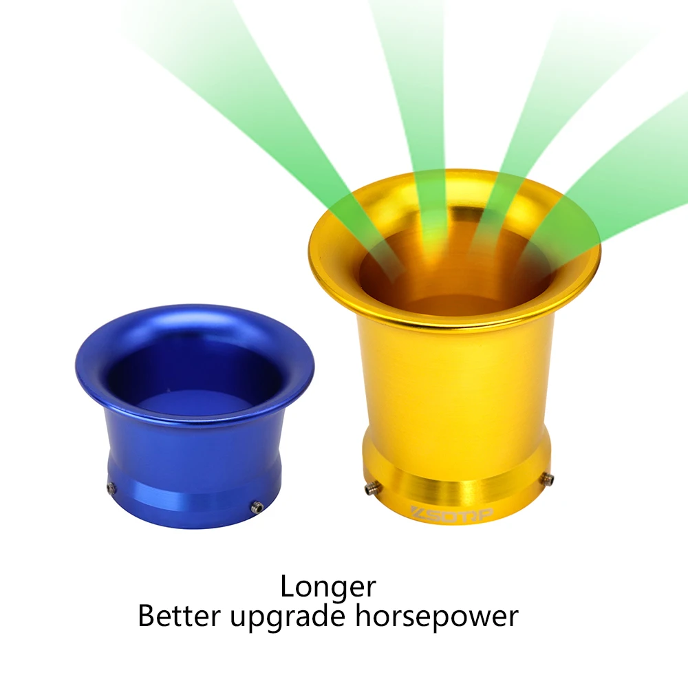 Чашка воздушного фильтра ZS Racing New Motorcycle Color 50 мм для карбюратора KOSO KEIHIN PWK 21 24 26 28 30