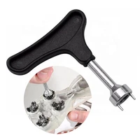 portable golf shoe nail remover golf wrench golf shoe spikes remove replace wrench tool twist nail puller golf training aid