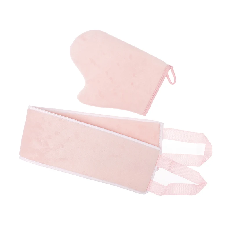 

Self Tanning Mitt Glove Reusable Body Face Bath Cleaning Tools Applicator