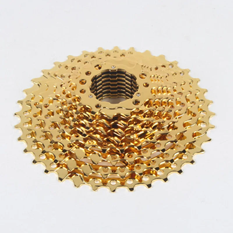 

Ultra Light Durable Steel Plate Freewheel Ultra Light Gold Steel 11-36T 10 Speed Mountain Bike