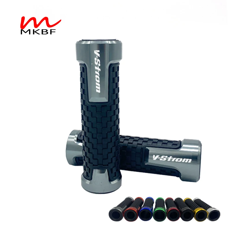 

Мотоциклетные ручки 1/4 "22 мм с логотипом v-открытый