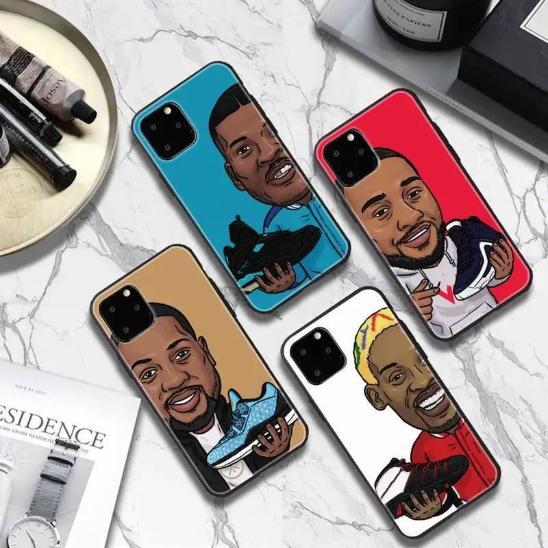 

Basketball Sports Shoes Phone Case For Iphone 6 6s 7 8 Plus XR X XS XSmax 11 12 Pro Mini Max