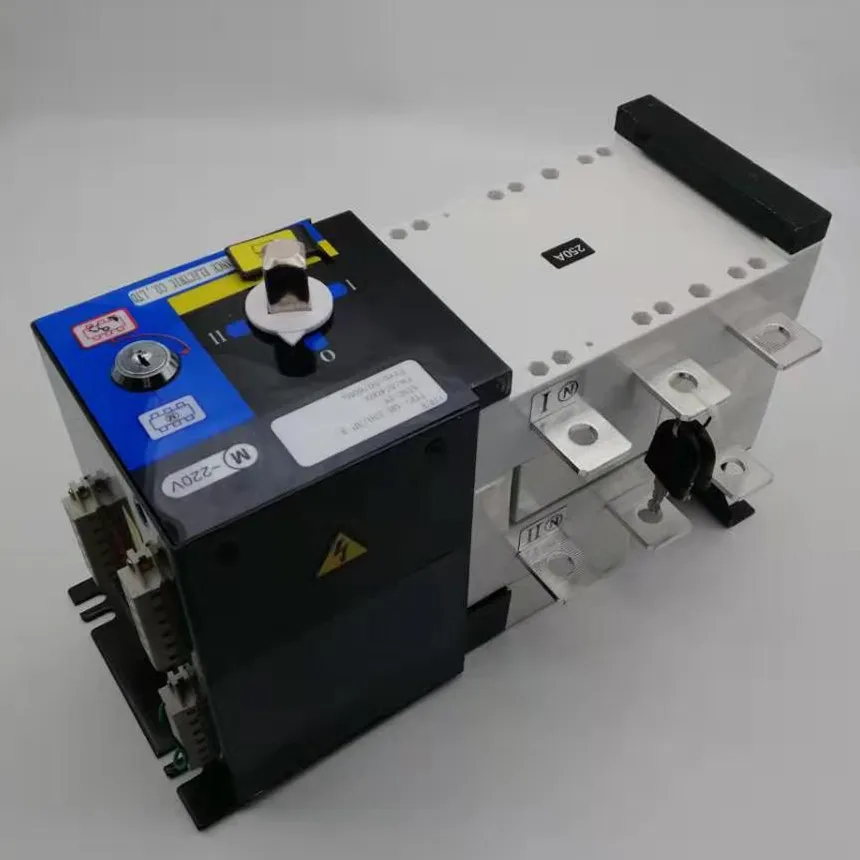 CHUX 250A двойной мощный автоматический переключатель передачи 3P 380V изоляционный