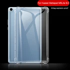 Противоударный чехол для Huawei MediaPad M5 Lite 8,0 дюйма JDN2-W09AL00 m5lite 8,0, чехол из ТПУ, силиконовый прозрачный Чехол, оболочка, чехлы