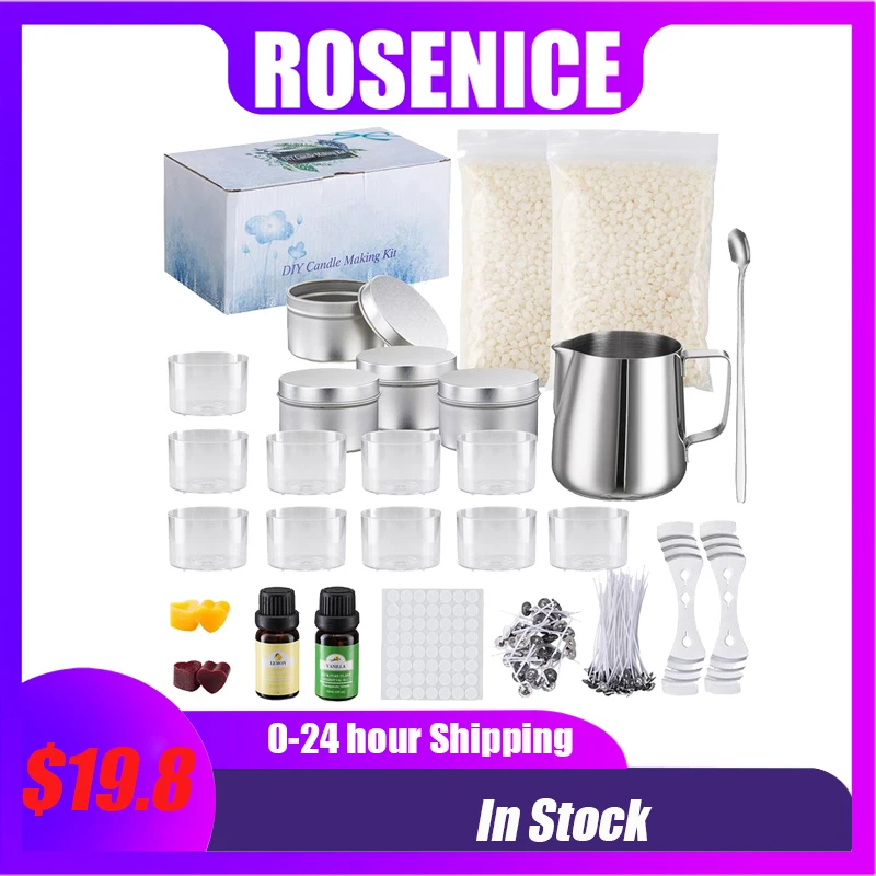 1 Набор в форме свечи расходные материалы для изготовления &quotсделай сам&quot