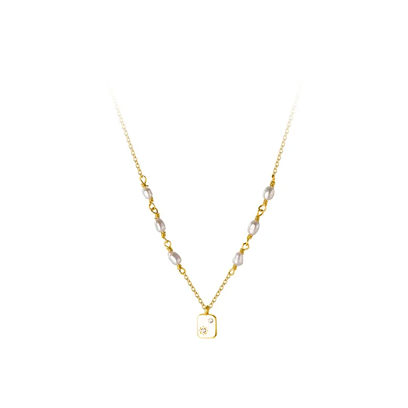 

Кулон из серебра 100% пробы, с пресноводным жемчугом