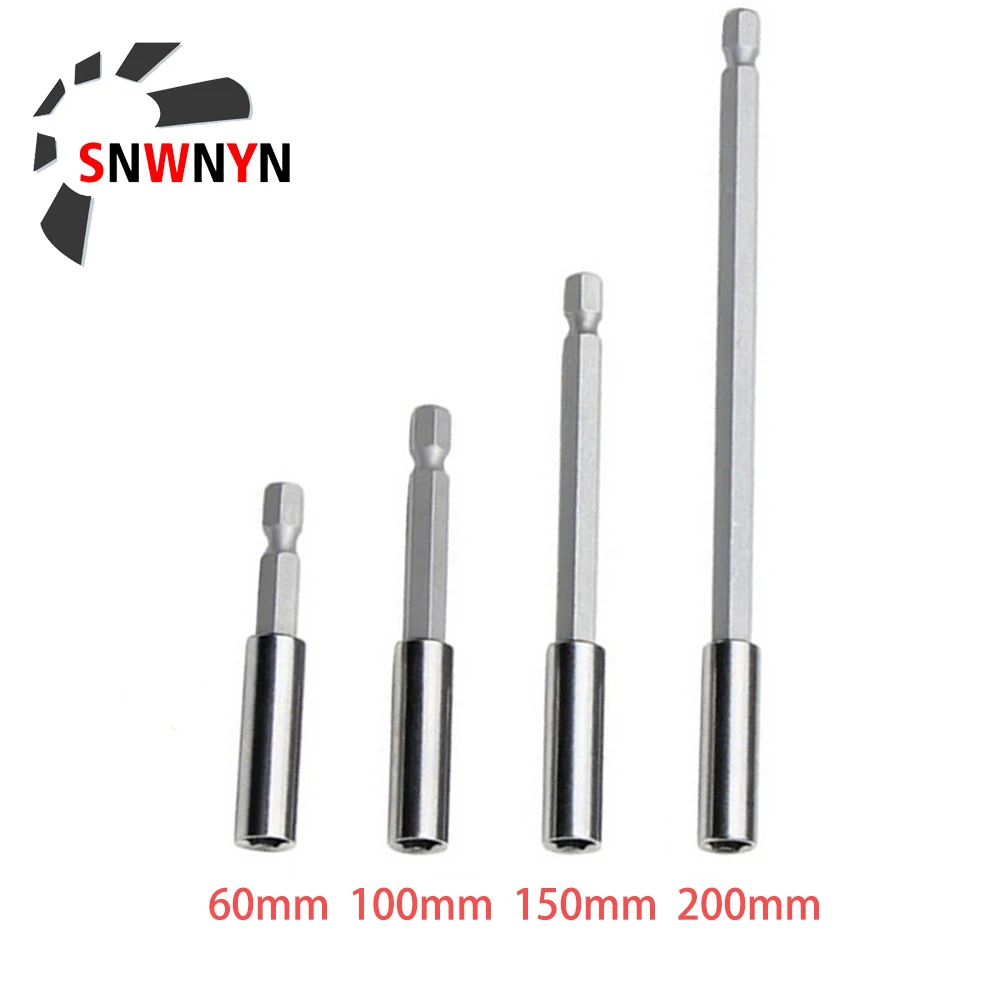 1/4 &quotшестигранный стержень с хвостовиком Удлинительный длинной ручкой Отвертка