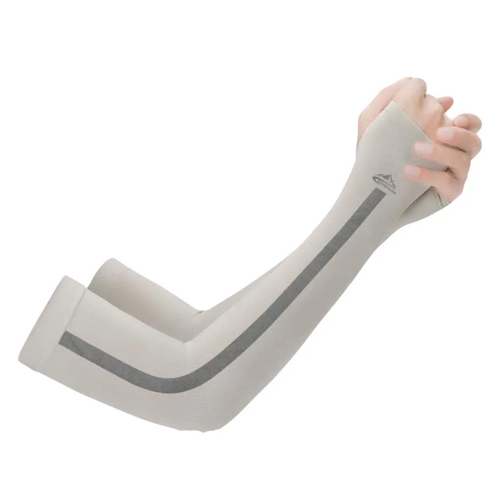 

2PCS Arm Sleeves Warmers Sports Sleeve Sun UV Protection Anti-slip Hand Cover Cooling Warmer Running Fishing Cycling Golf Cover