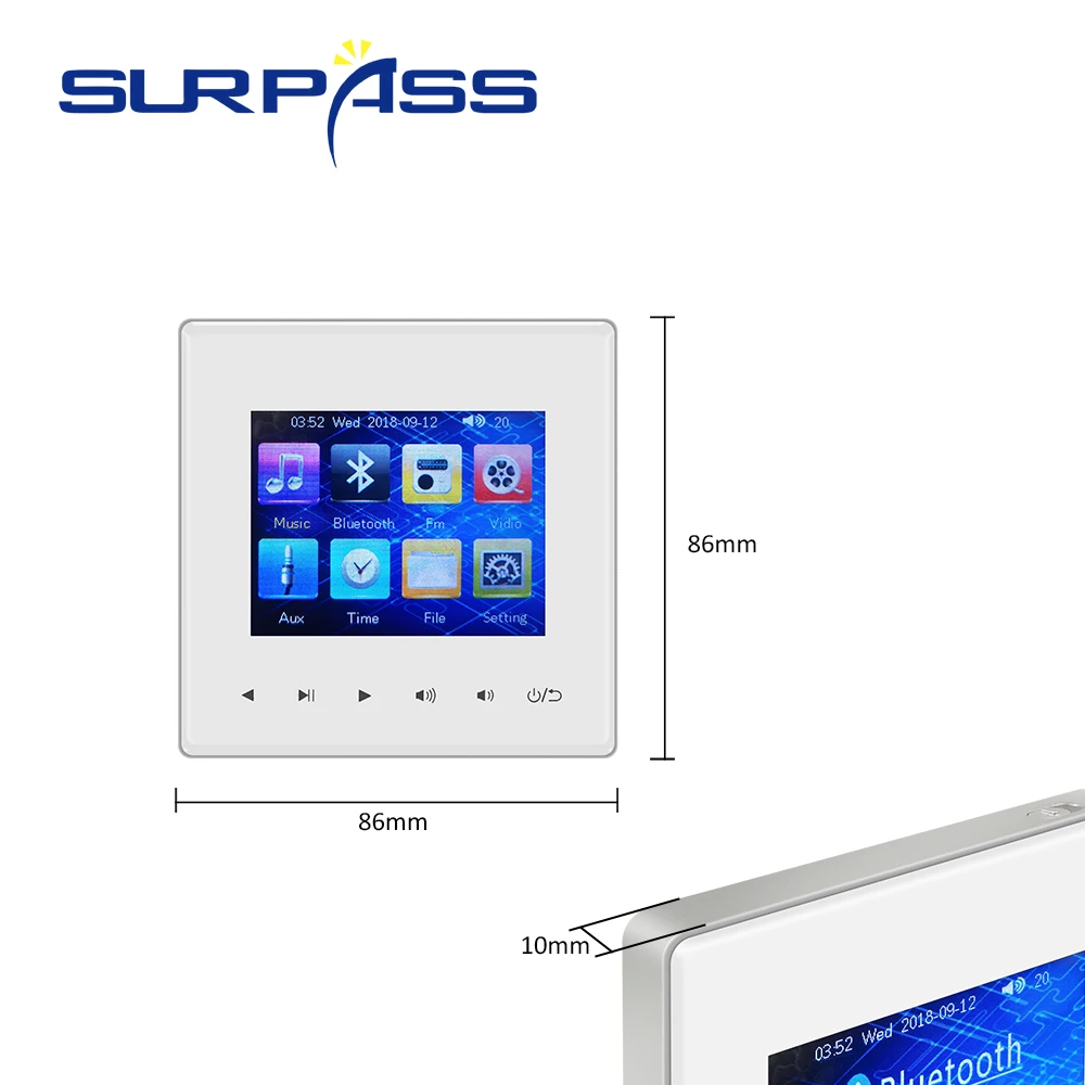 Мини-усилитель с Bluetooth usb fm Hi-Fi для домашнего кинотеатра | Электроника