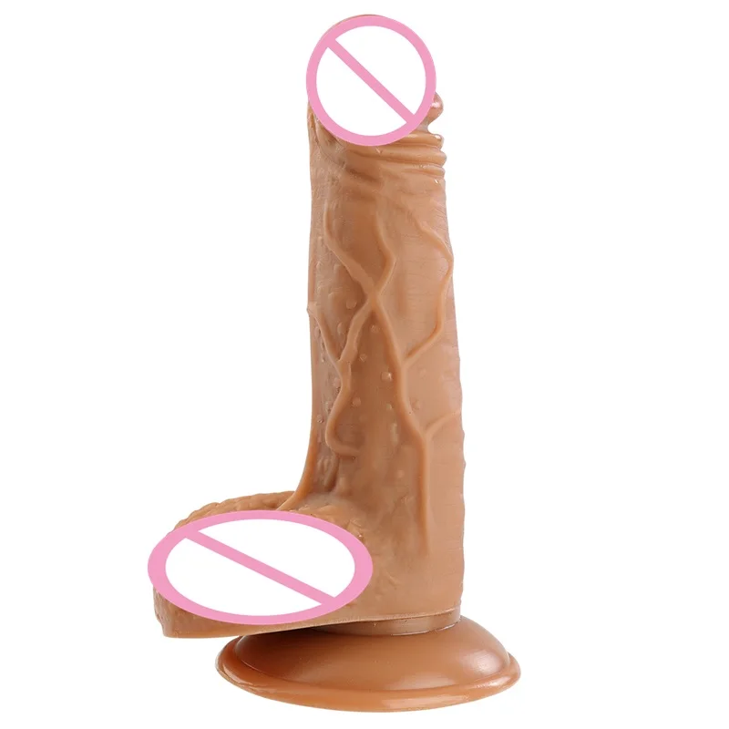 Реалистичный фаллоимитатор для эякуляции большой на присоске интимные изделия