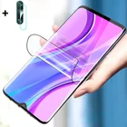 Защитная пленка для экрана и камеры Xiaomi Redmi 9 Prime, Гидрогелевая, 2 в 1