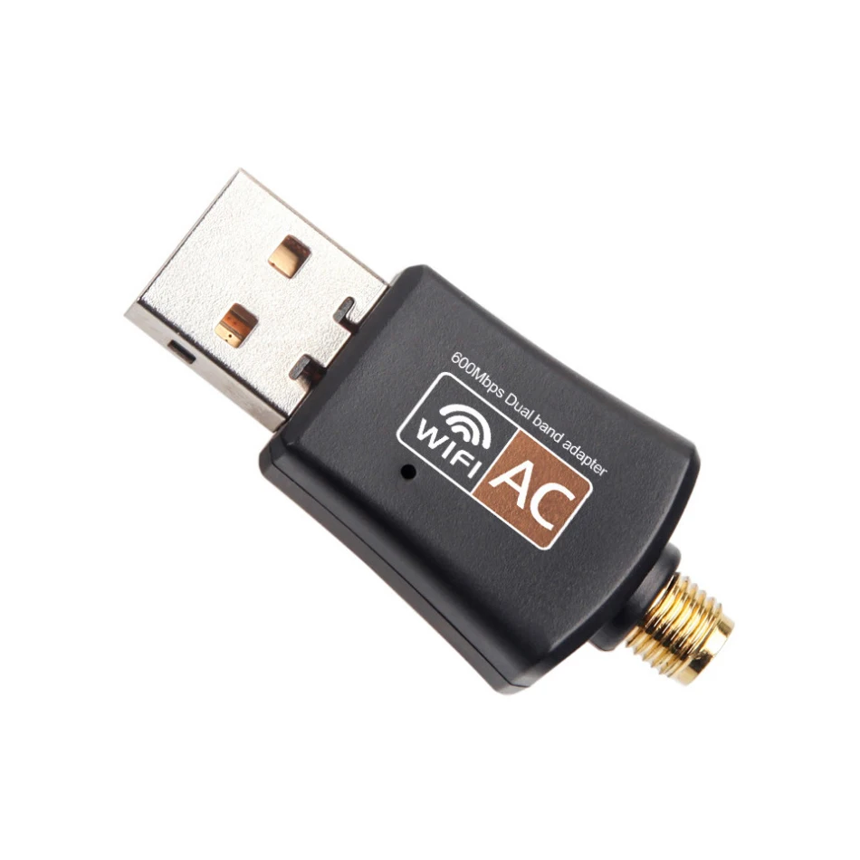Двухдиапазонный USB Wi-Fi адаптер Creacube 600 Мбит/с 5 8 ГГц 802.11AC | Компьютеры и офис