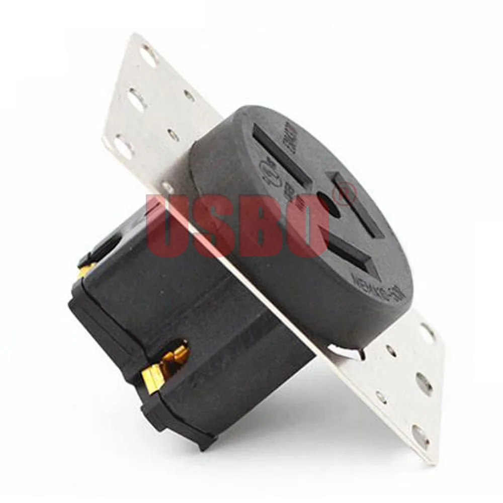 Черный 50A 125V/250V (Национальная ассоциация владельцев электротехнических 10-50P &amp
