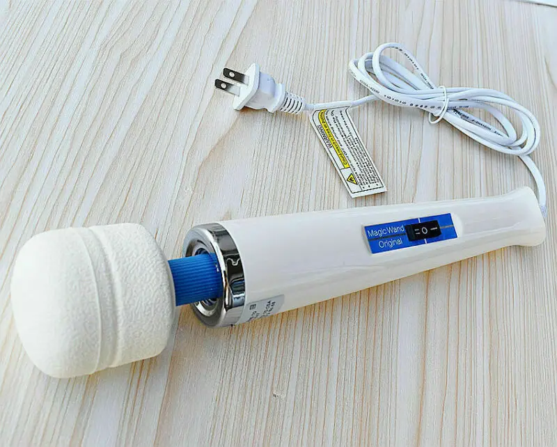 Новинка ручной массажер Magic Wand вибрирующий массаж всего тела массажная палочка