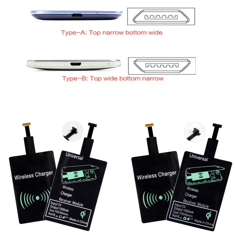 

5V/2A QI Wireless Charger Charge Pad with micro usb cable For Samsung Galaxy S9 S10 S20 Plus For Huawei Iphone 8 11 12 XS MAX XR
