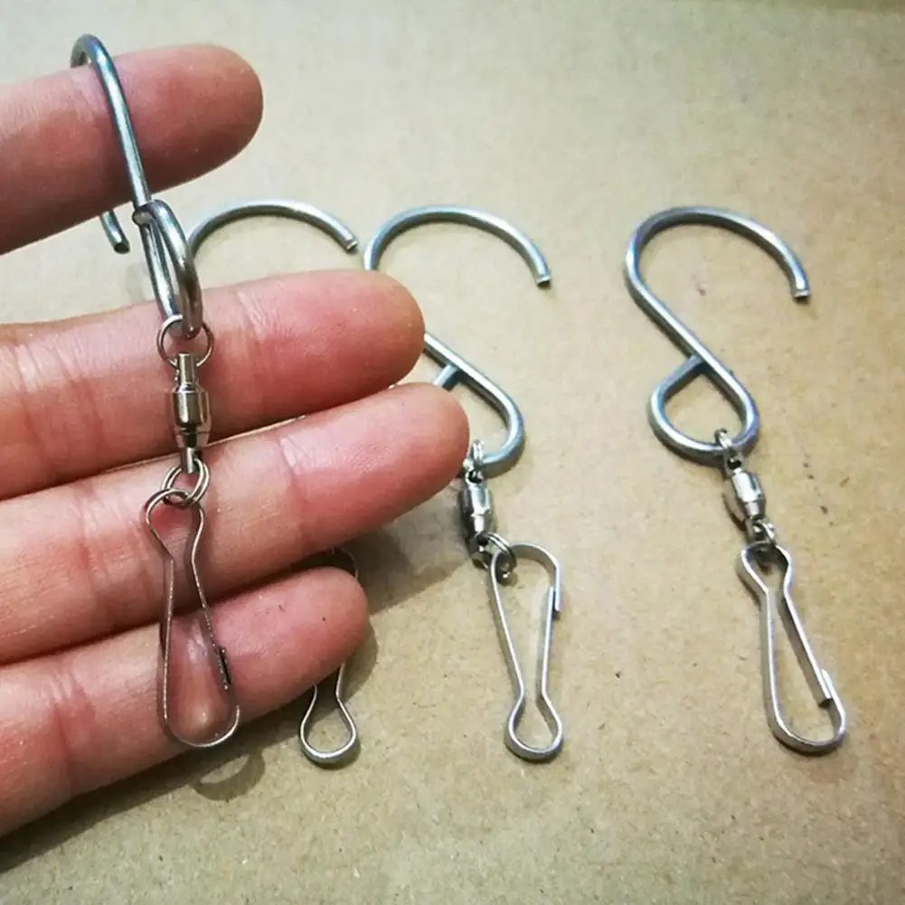 10 шт. крепкие поворотные металлические крючки с поворотом на 360 градусов | Дом и