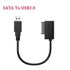 Кабель USB SATA 3, 6 + 7P, Sata на USB 2,0, до 6 Гбитс, Поддержка 2,5 дюйма, внешний SSD HDD, жесткий диск, 22 Pin Sata III A25 2,0