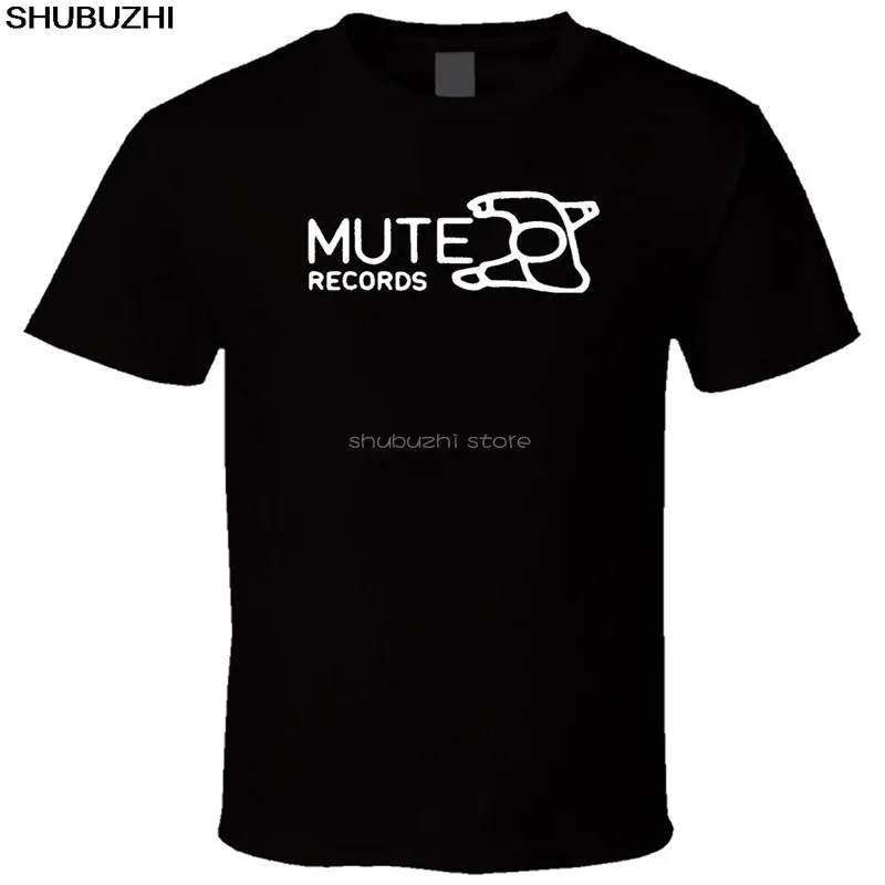 Mute Records 3 черная футболка крутая Повседневная мужская Унисекс Новая модная