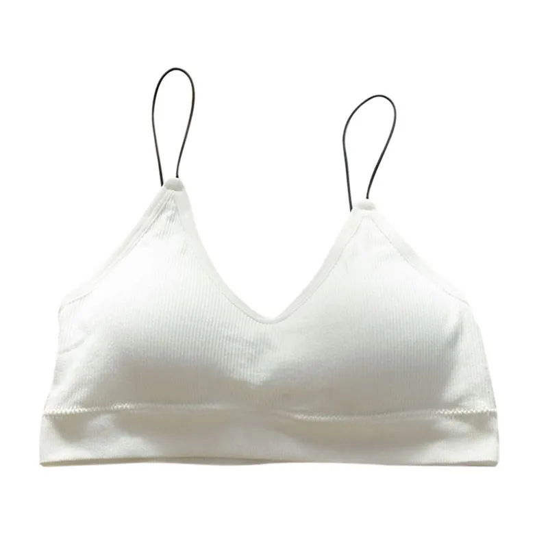 

Elastic Gathering Bralette Push Up Bra Women Anti-light Women Bra Tube Top Sexy No Rims Bra