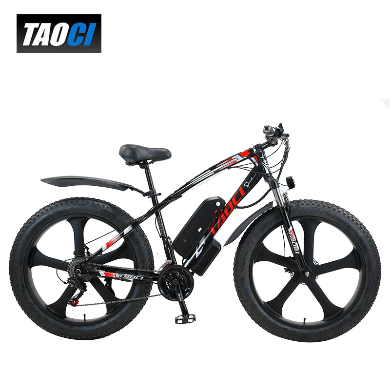 Preise TAOCI Erwachsene Elektrische Bike 26 Zoll 1000W 48V 13AH Mobilität Berg Fahrrad Strand Fett Reifen Snowmobile Straße Elektromobil E-Bike