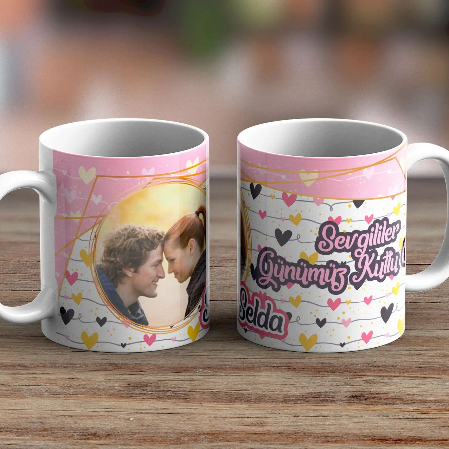 

Personalized Custom Sweetheart Themed Mug Cup