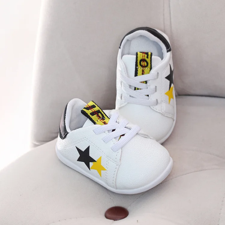 

Colorful Star Little Girl Shoes Baby Boy Shoes for 1 Year Old Fashion Casual Newborn Running Shoes Toddler Tennis Shoes E01284