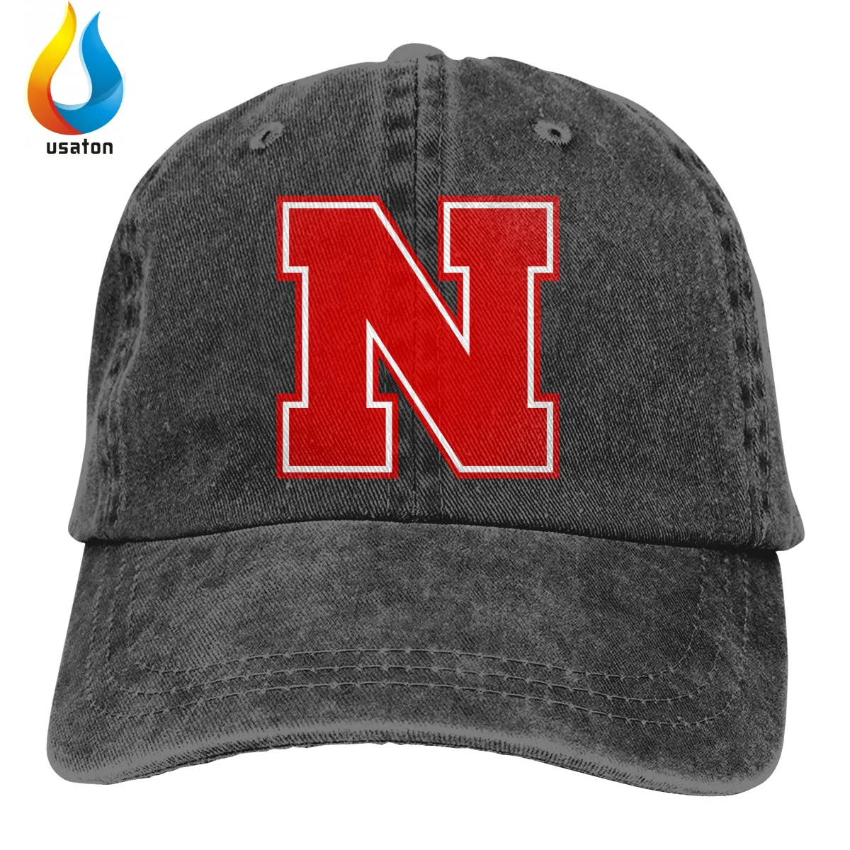 

Fashion Baseball Cap Print 3D Nebraska (2) Logo Hats Men Women Cotton Outdoor Simple Visor Casual Cap