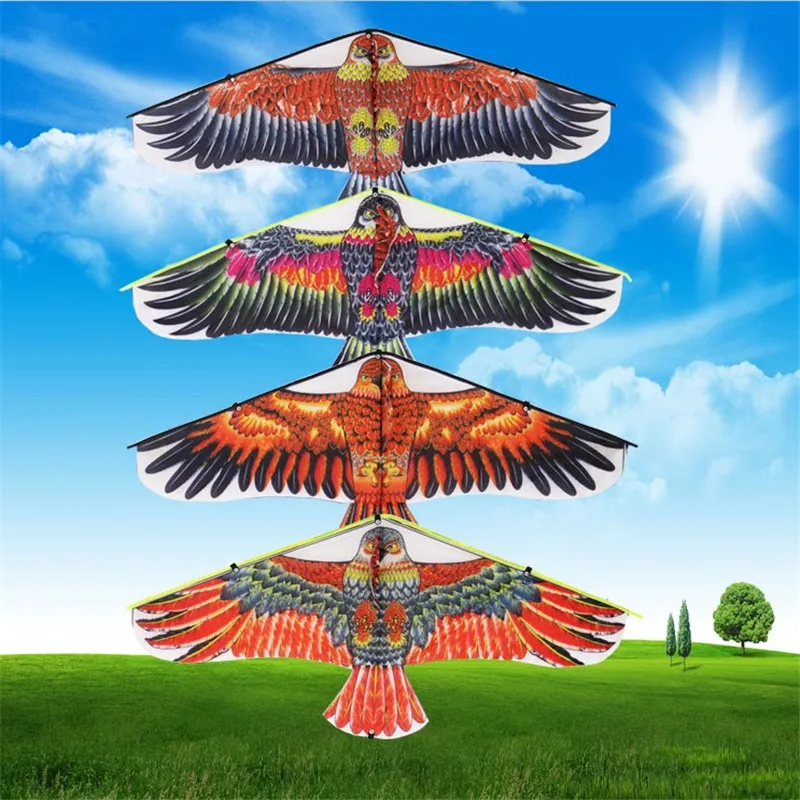 

Eagle Kite Outdoor Sports Fun With Handle And String Kites Easy Control Good Flying 100% Original Factory For Kids Gift