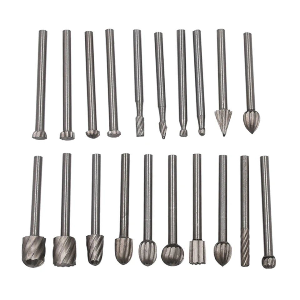 Сверла для гравировки по дереву 20 шт.|Абразивные инструменты| |