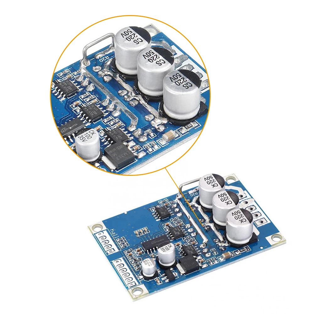 Плата драйвера бесщеточного двигателя с постоянным током 12 В 24 36 500 Вт контроллер