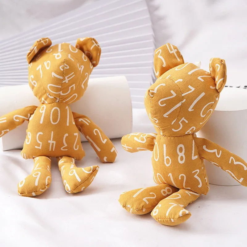 Набивные плюшевые игрушки в виде медведя 22 см милые медведи кулоны-куклы подарки