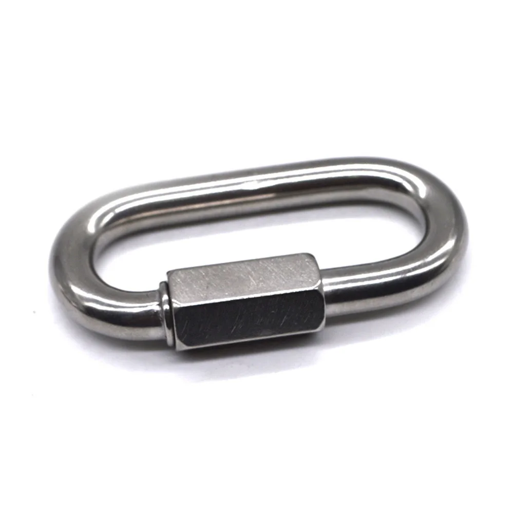 

Карабин-зажим компактный для рыбалки, скалолазания, прочный Овальный замок-брелок, пряжка-соединитель, уличный альпинистский крючок