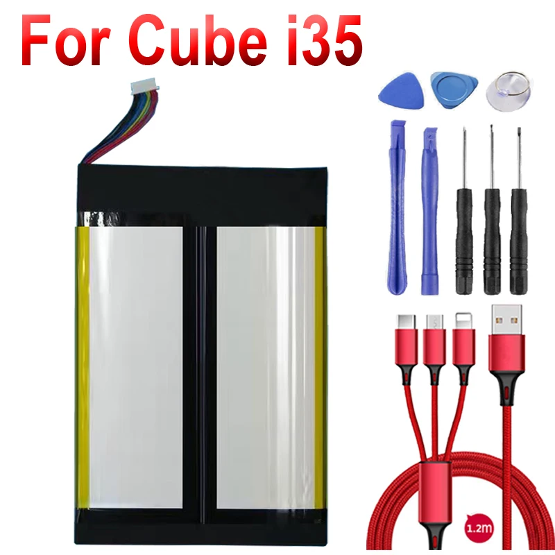 Аккумулятор для планшета ALLDO CUBE Thinker i35 Kubi новый литий полимерный перезаряжаемый