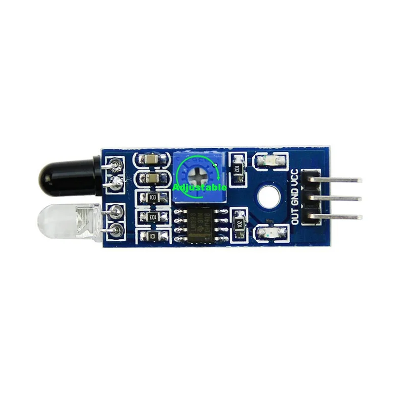 10 шт. инфракрасный обходом препятствий Сенсор для Arduino салона автомобиля Робот ИК
