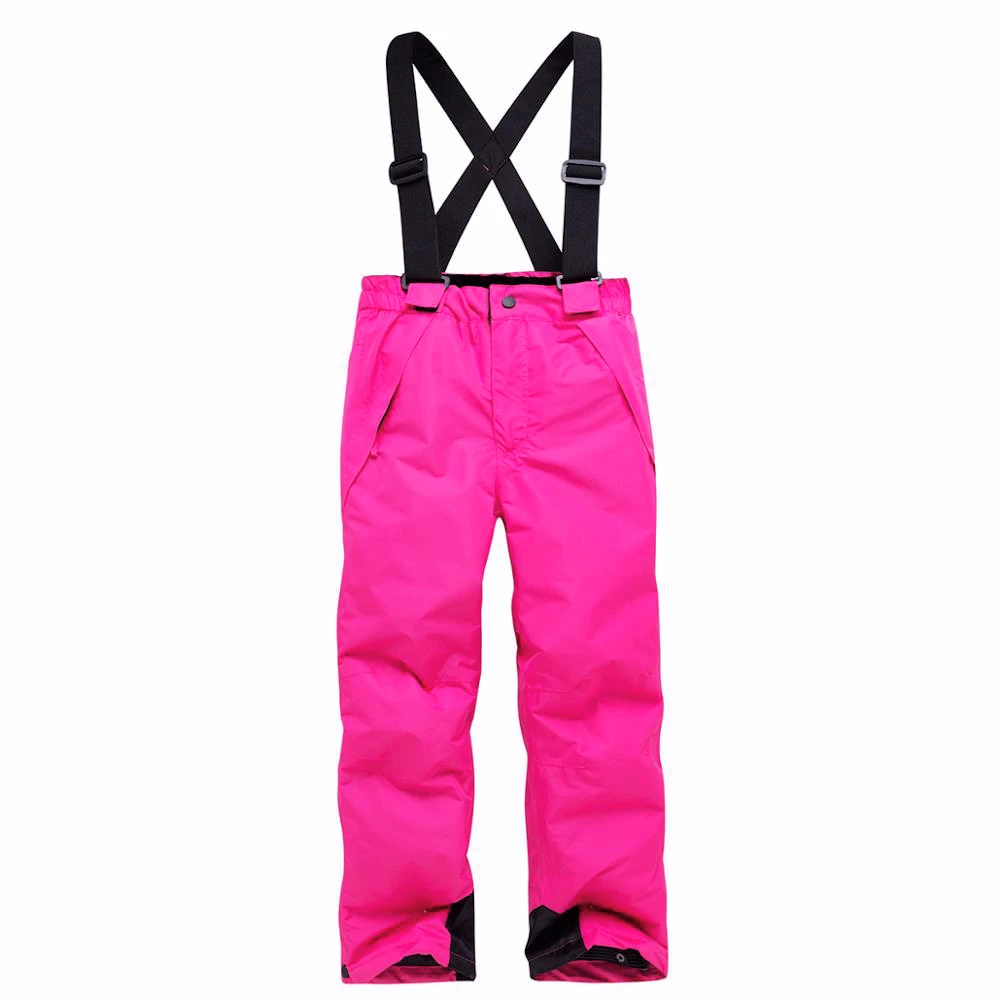 Детские лыжные брюки зимние теплые высококачественные дышащие