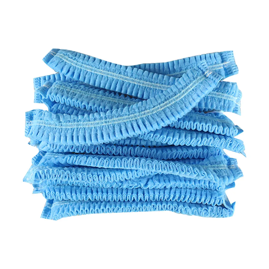 Одноразовые нетканые пыленепроницаемые полосы крышки эластичные 100 Защитная