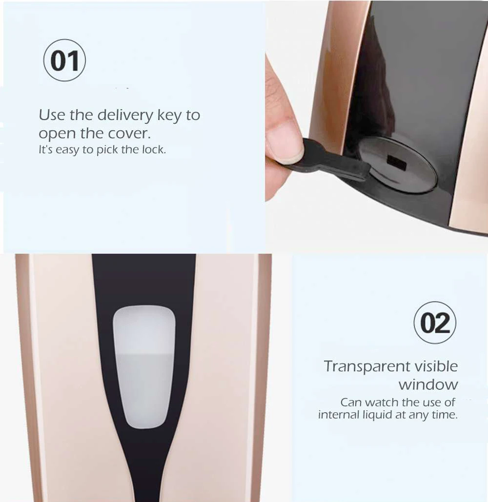 

Vertical Floor Holder Soap Dispenser Display Battery Operated Hand Sanitizer Dispenser