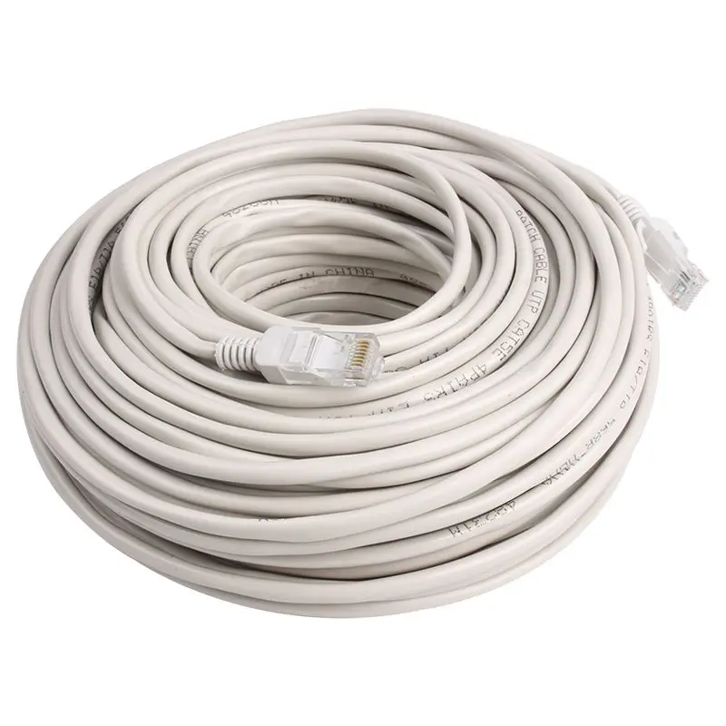 RJ45 Ethernet Cat5 сетевой кабель LAN патч свинец 20 м серый белый| |