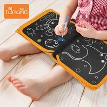 Tumama портативная меловая доска для рисования животные Морские обитатели раскраска доска "сделай сам" картина доска для рисования фломастеры