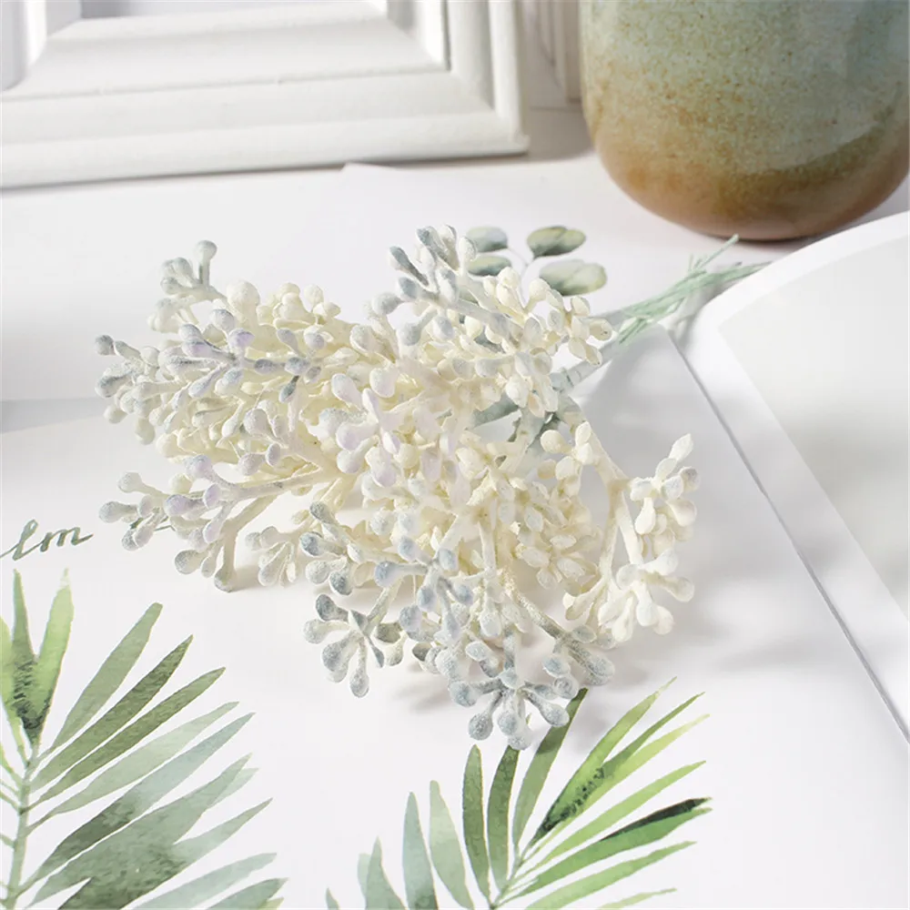 

Искусственный букет цветов тычинка ягоды HUAYUXIANG 6 шт