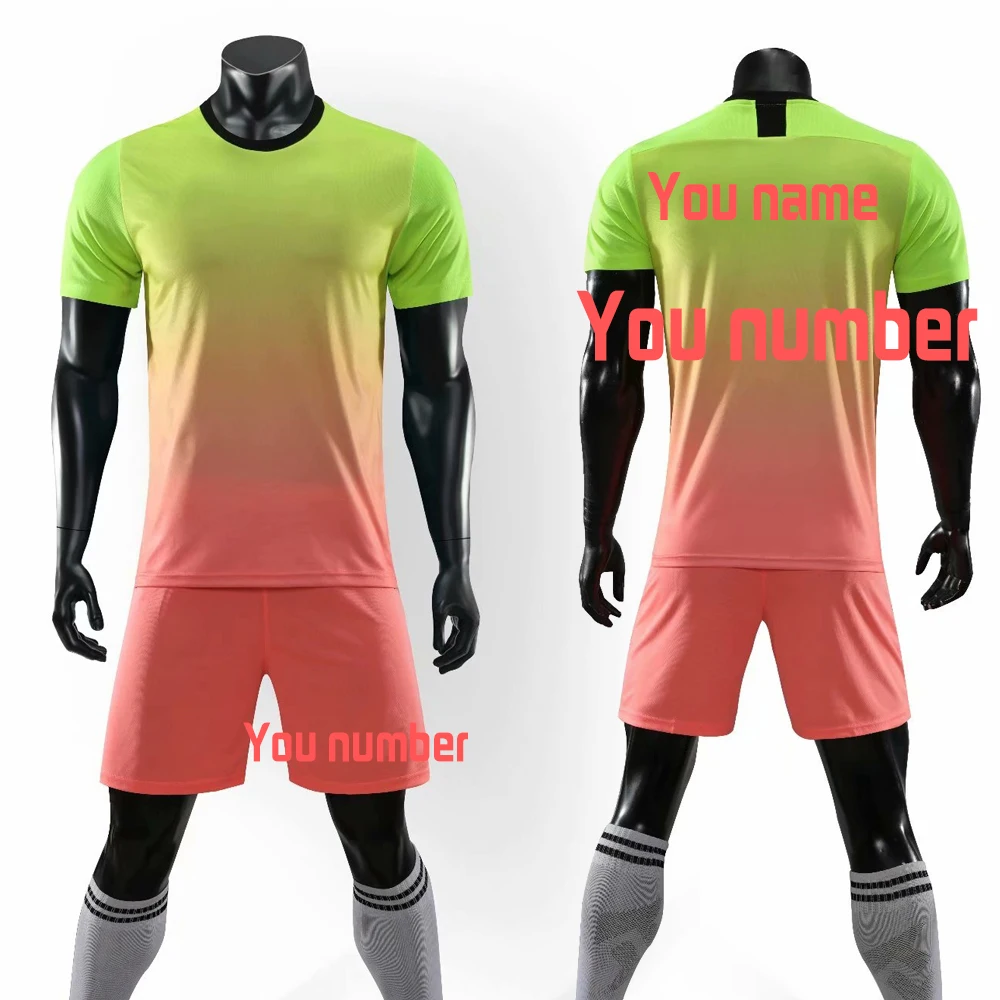 Мужской/детский спортивный костюм Survete футболка и шорты для футбола Maillot De