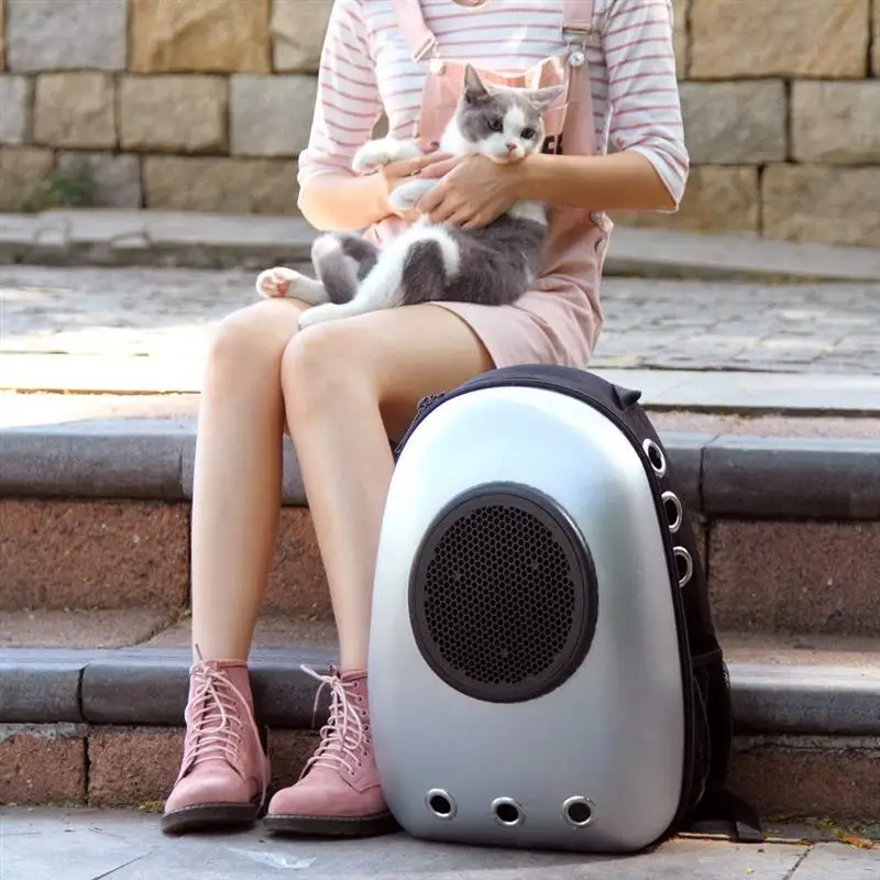 

Cat Backpack Carrier Airline Approved Travel Carrier Small Dog Bubble Bag Space Capsule Pet Carrier for Hiking Backpack