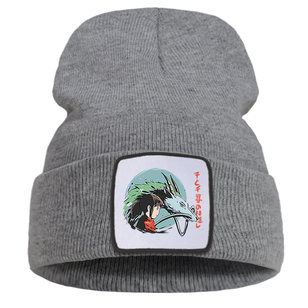 

Милая шапка с пиратами, шапка, Женская Повседневная Уличная вязаная шапка, складная зимняя шапка в стиле Харадзюку, теплые хлопковые облега...