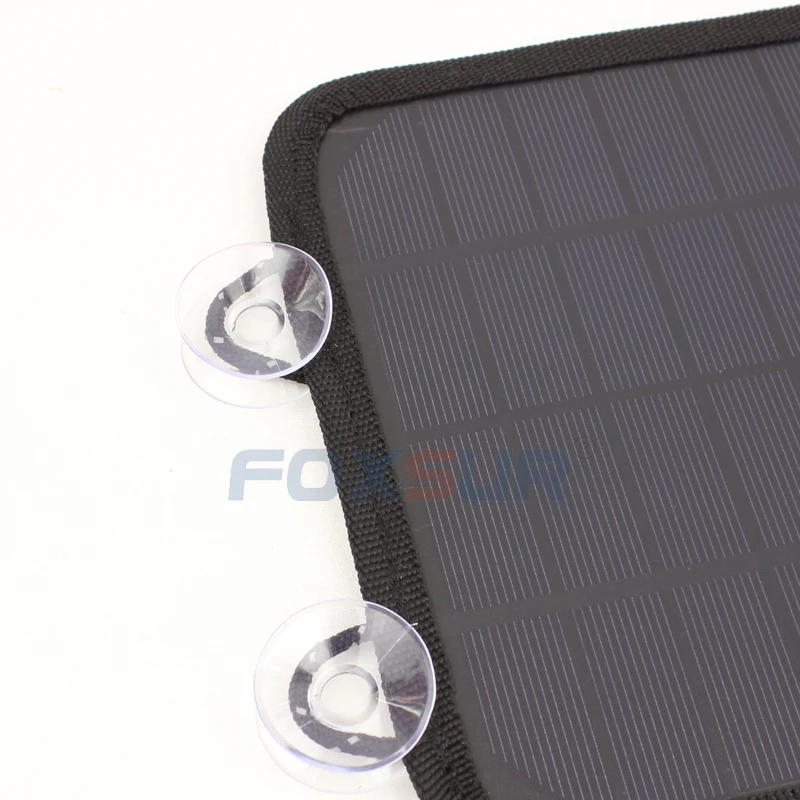12V 8.5W motorcycle Scooter Car Solar Panel Charger 18V Solar Cells Battery Charger Car battery maintenance High efficiency